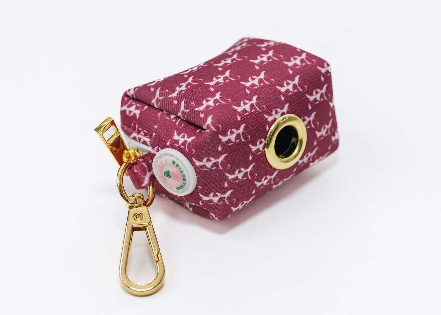 Cavalier Silhouette Waste Bag Holder - Pink