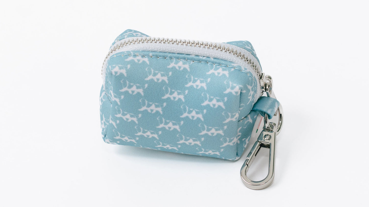 Cavalier Silhouette Waste Bag Holder - Light Blue