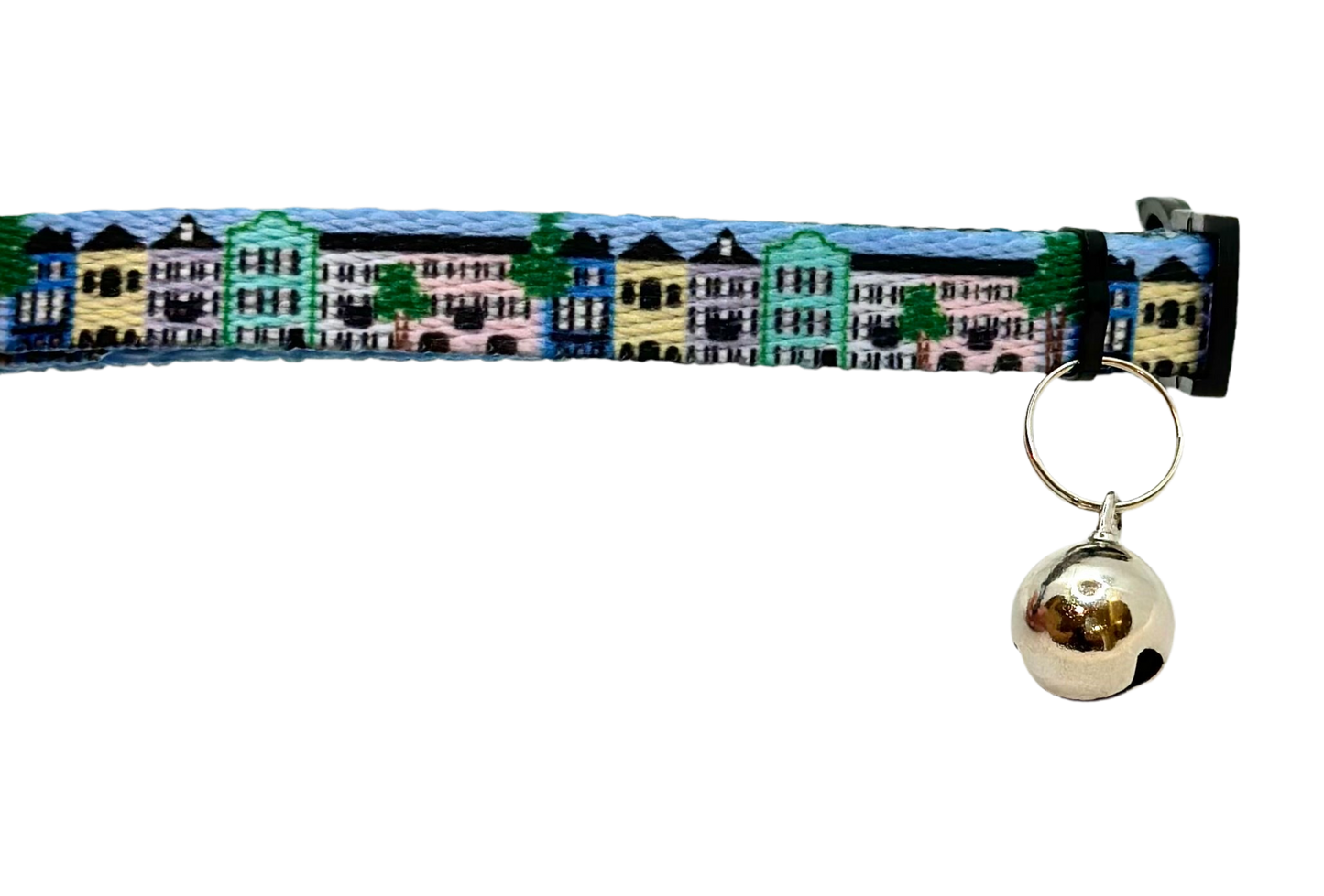 Rainbow Row Cat Collar