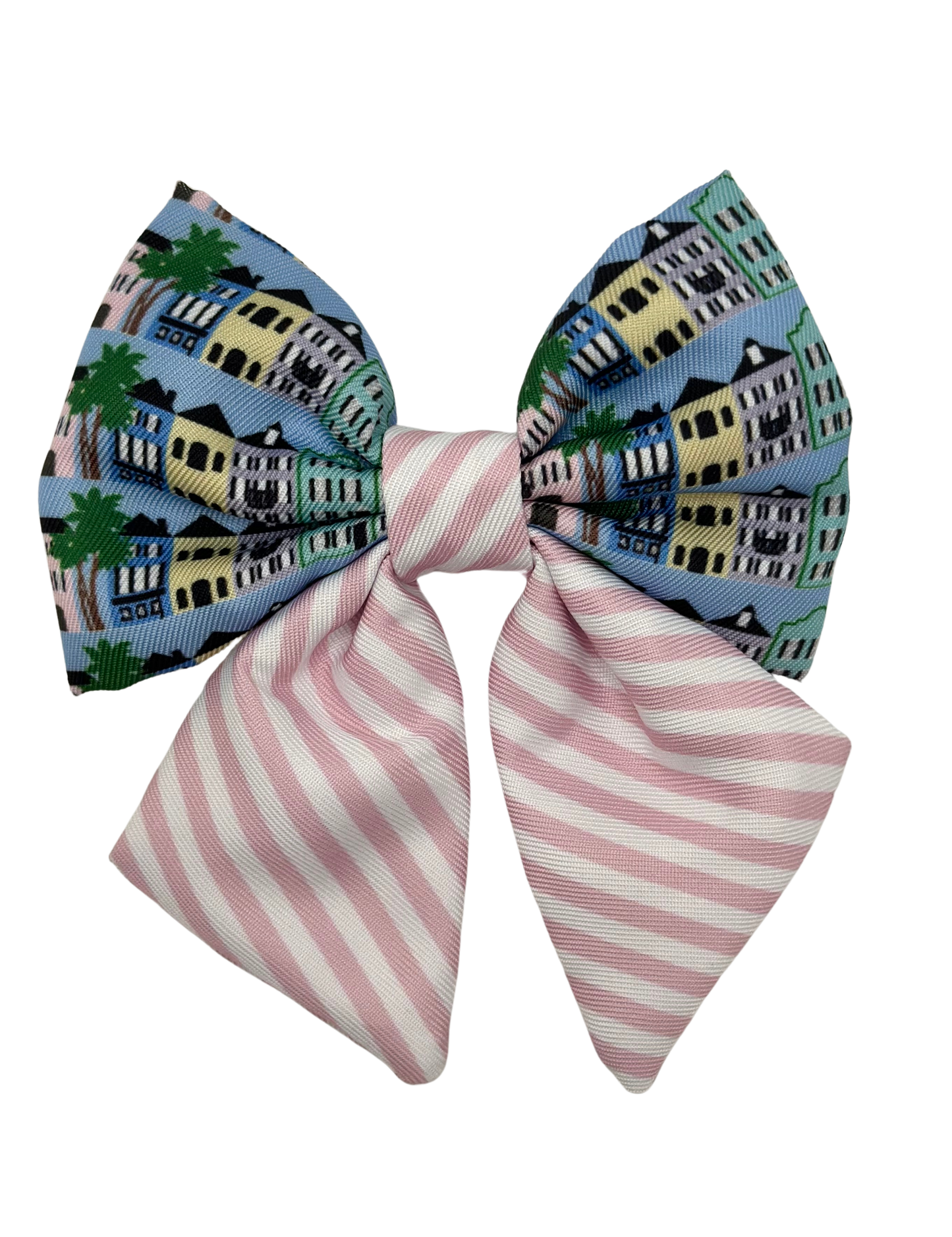 Rainbow Row Sailor Bow Tie