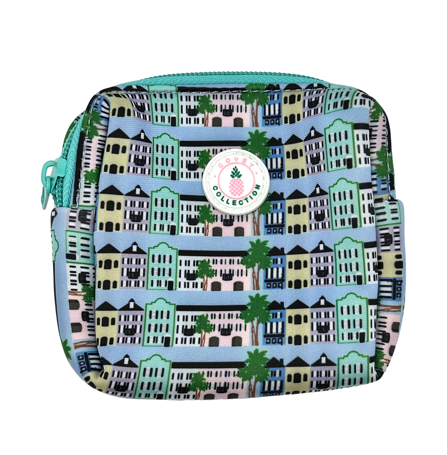 Rainbow Row Dog Treat Bag