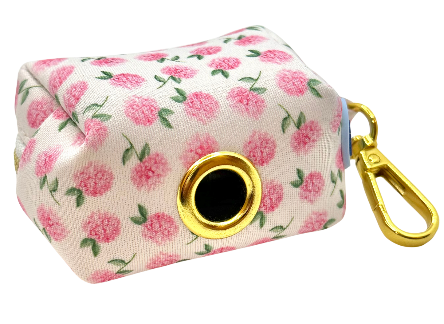 Pink Hydrangea Waste Bag Holder