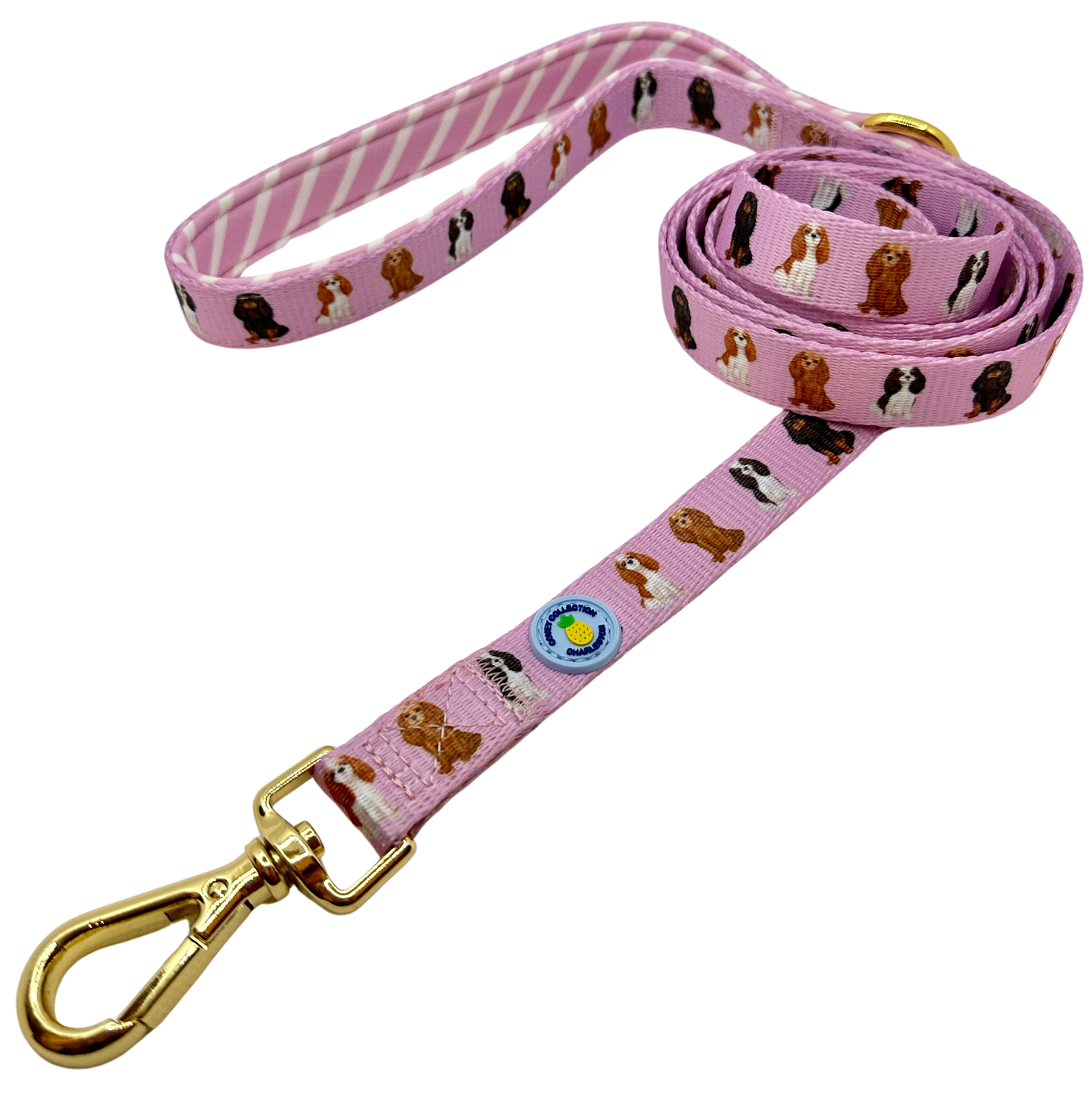 Cavalier Leash - Pink