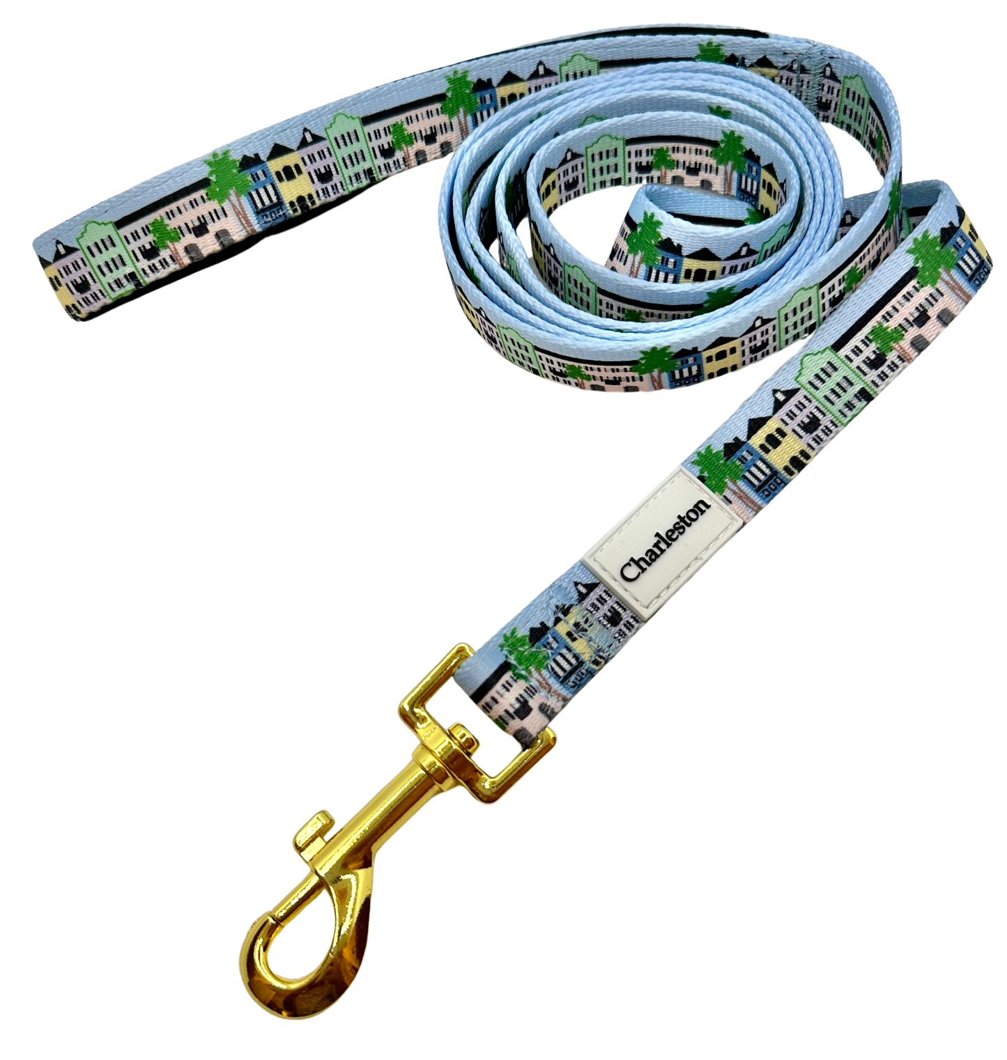Rainbow Row Leash - Charleston Edition