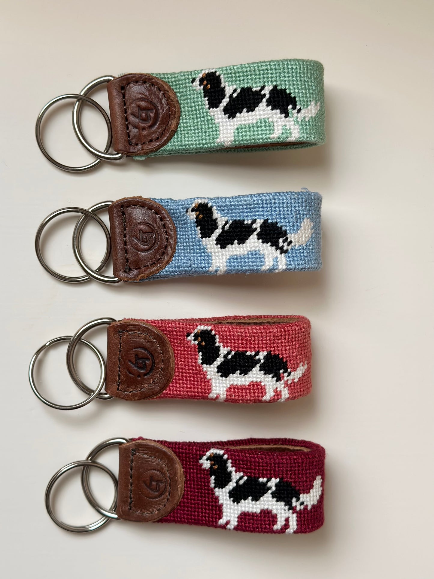 Needlepoint Key Fobs