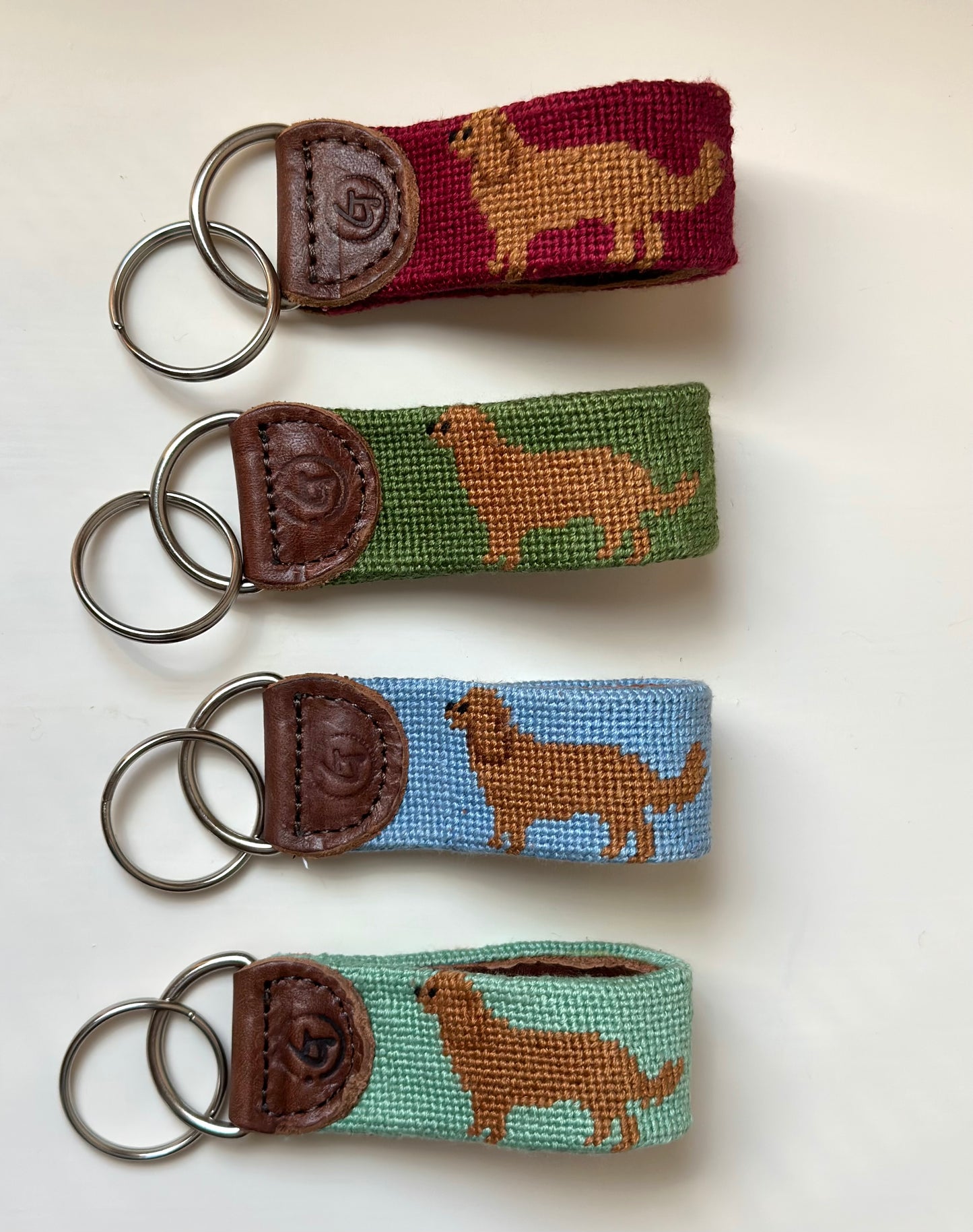 Needlepoint Key Fobs
