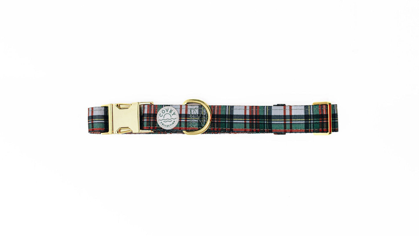 Holiday Plaid Collar