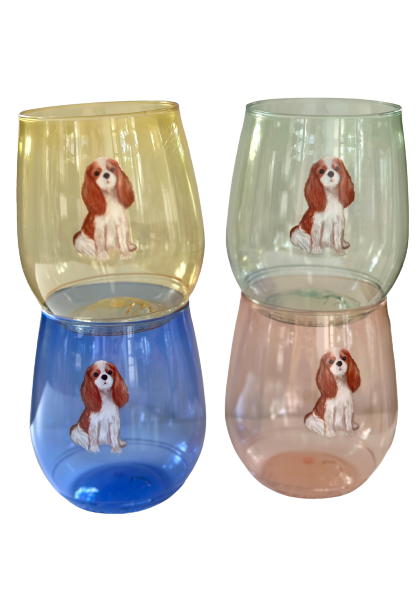 Blenheim Cavalier Shatterproof Wine Glasses - Color Set
