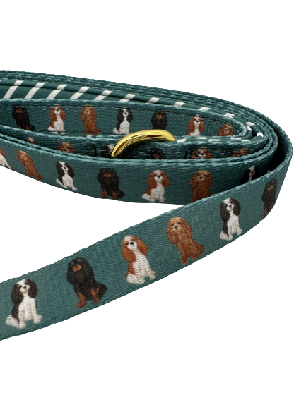 Cavalier Leash - Green
