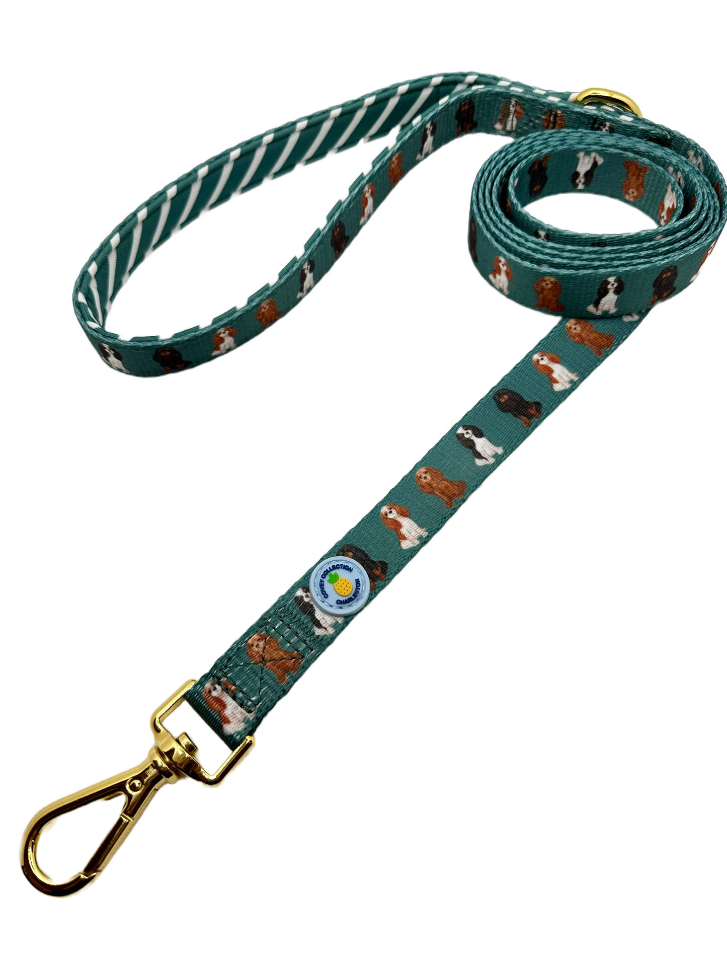 Cavalier Leash - Green