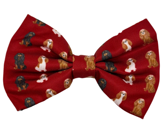 Red Cavalier Bow Tie