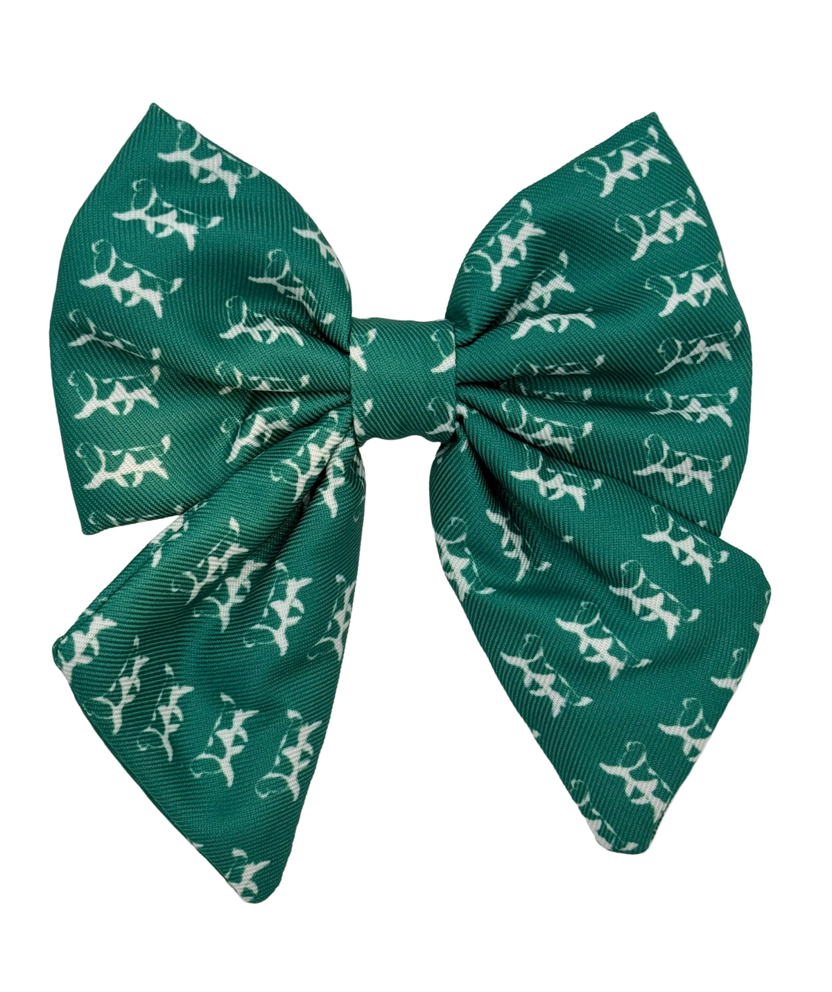 Cavalier Silhouette Sailor Bow Tie - Green