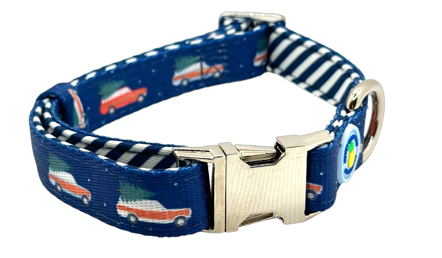 Home for the Holidays Dog Collar