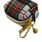 Holiday Plaid Waste Bag Holder