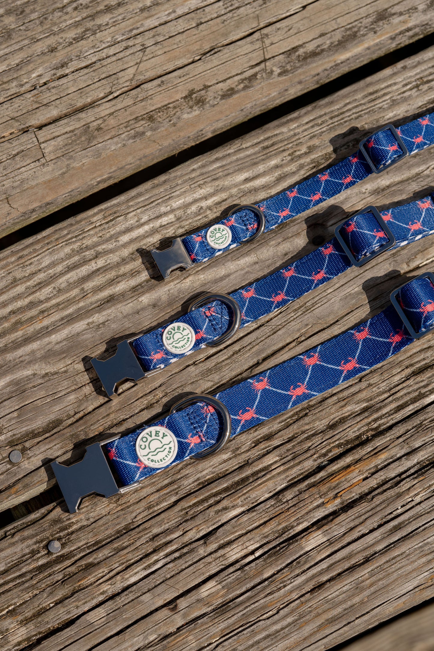 Coastal Crab Dog Collar