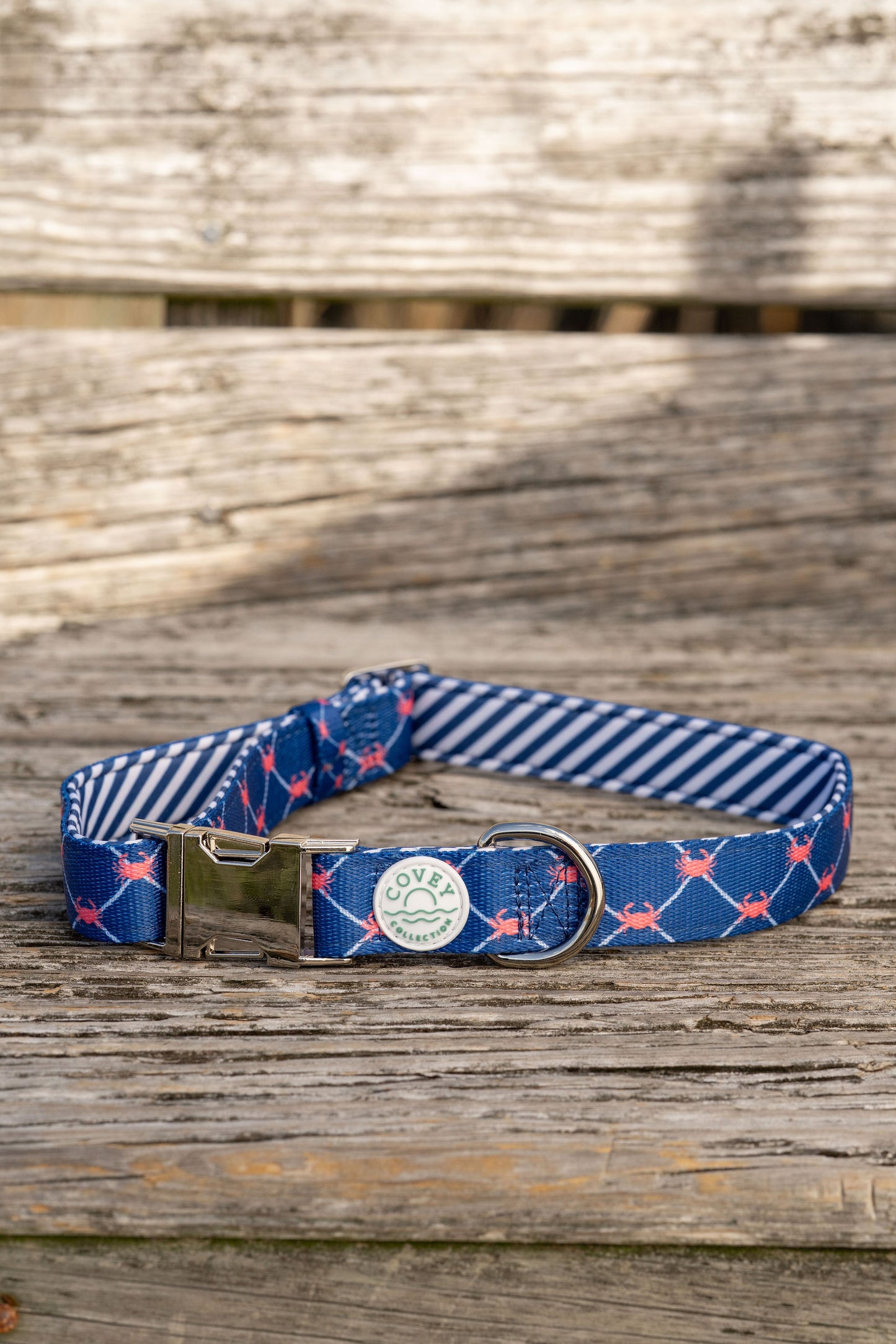 Coastal Crab Dog Collar