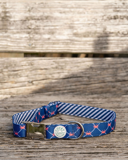Coastal Crab Dog Collar