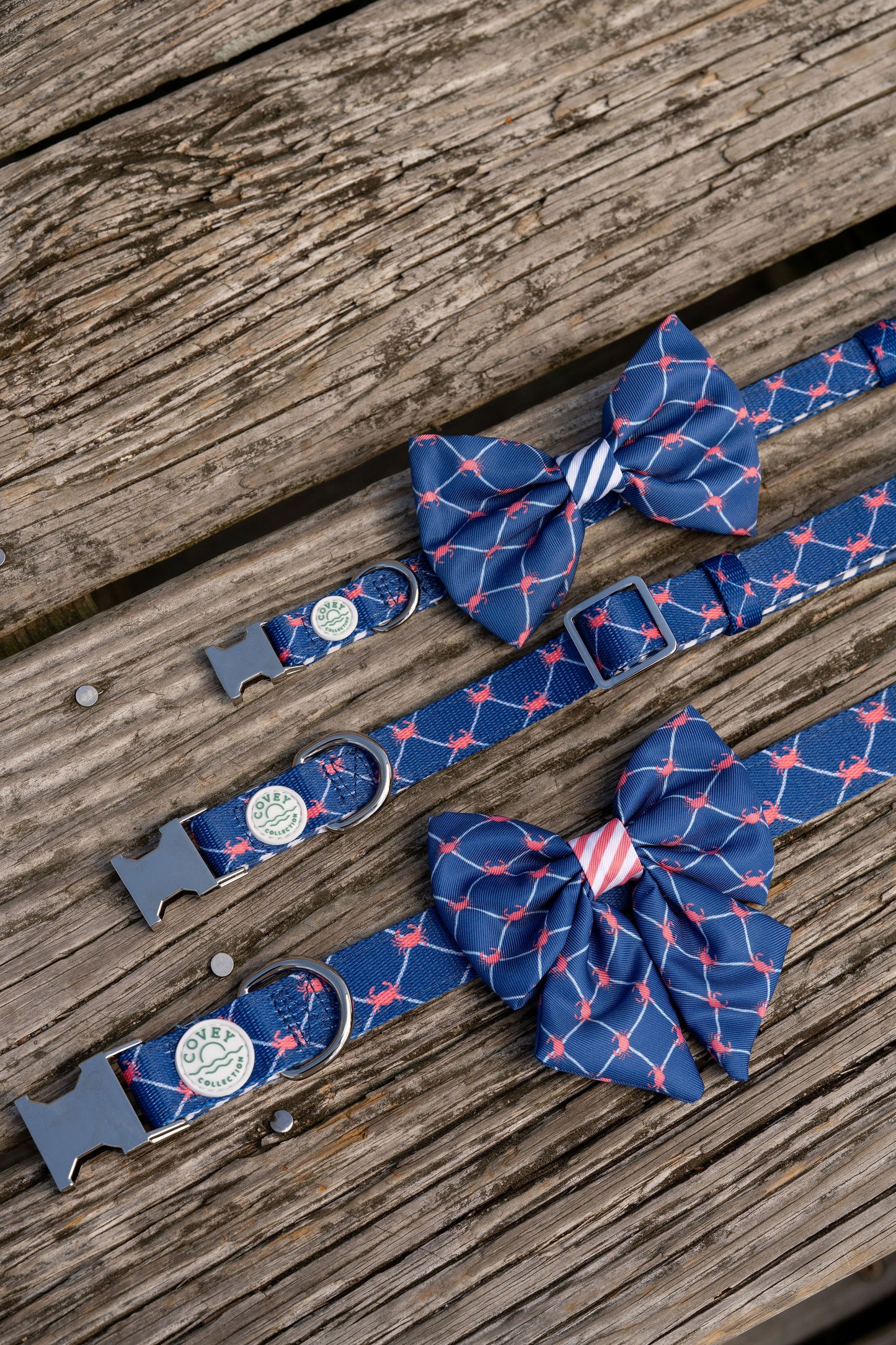 Coastal Crab Bow Tie