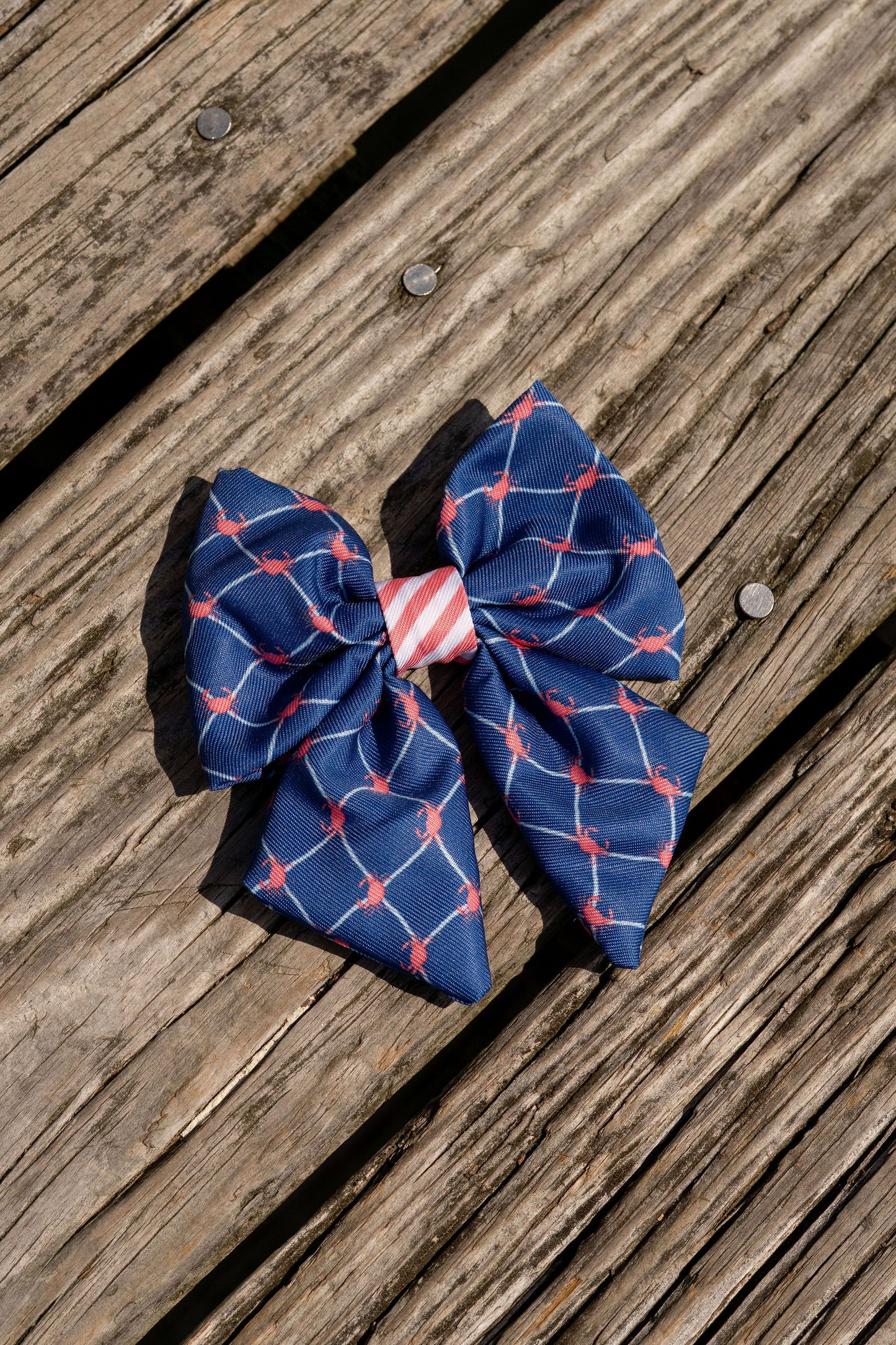Coastal Crab Sailor Bow Tie