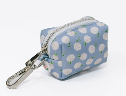 Hydrangea Waste Bag Holder - White