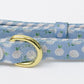 Hydrangea Dog Collar - White
