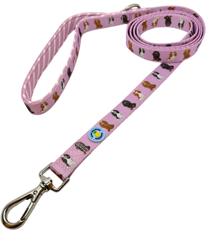 Cavalier Leash - Pink