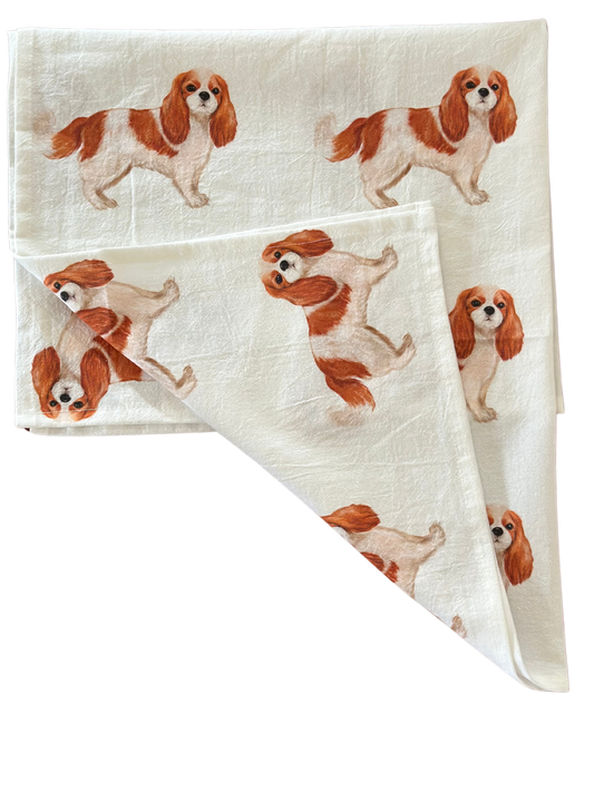 Blenheim Cavalier Tea Towel