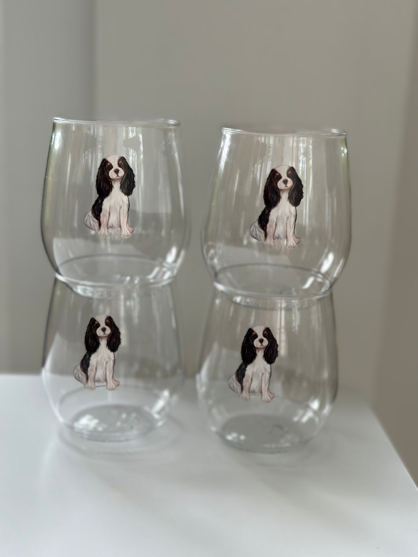 Cavalier Shatterproof Wine Glasses - Clear Set