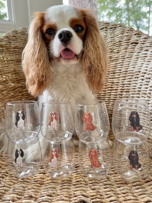 Cavalier Shatterproof Wine Glasses - Clear Set
