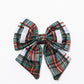 Holiday Plaid Sailor Bow Tie