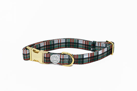 Holiday Plaid Collar