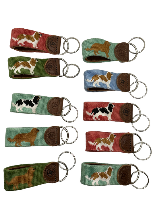Needlepoint Key Fobs – Covey Collection