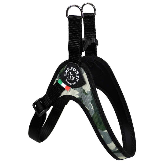 Tre Ponti Adjustable Harness - Green Camo
